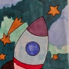 Выставка детских рисунков «Космическое созвездия»