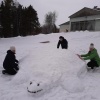 Конкурс снежных фигур 4